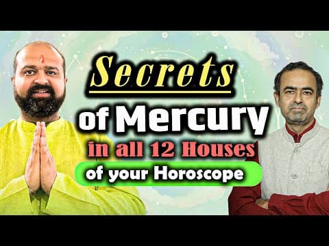 Mercury in the 12 Houses Your Communication Style & Intelligence Explained! (All 12 Houses) Budh thumbnail