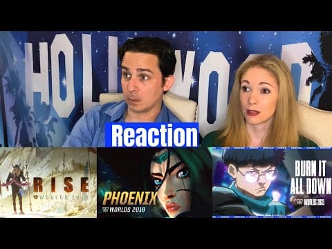 League of Legends Triple Reaction - Rise, Phoenix and Burn It All Down thumbnail