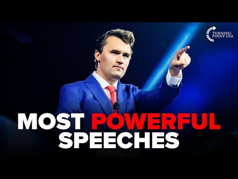 Charlie Kirk’s Most Powerful Speeches on Courage, Liberty & Success thumbnail