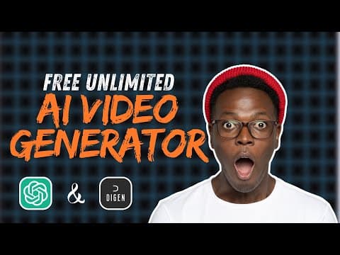 Create Unlimited AI Videos for FREE – Best 100% Free AI Video Generator! thumbnail
