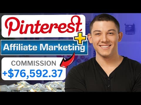 How to Promote Affiliate Links on Pinterest - ($76,592 Generated) thumbnail