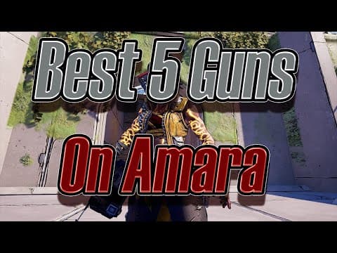 Borderlands 3: 5 Best Guns on Amara for Mayhem 10! thumbnail