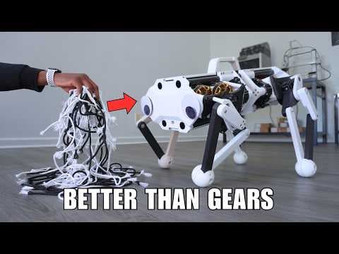 I Built a Robot Dog Using... Rope? thumbnail