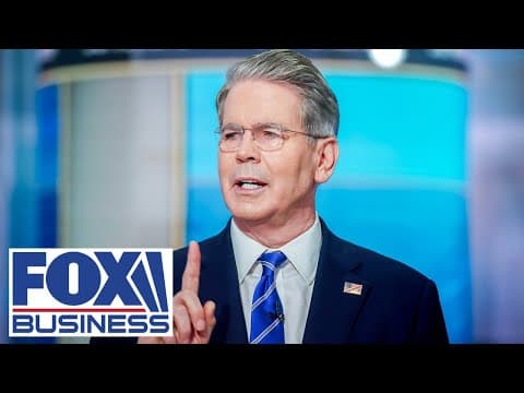 Scott Bessent makes ENORMOUS tariff revenue forecast — $300B might be too low thumbnail