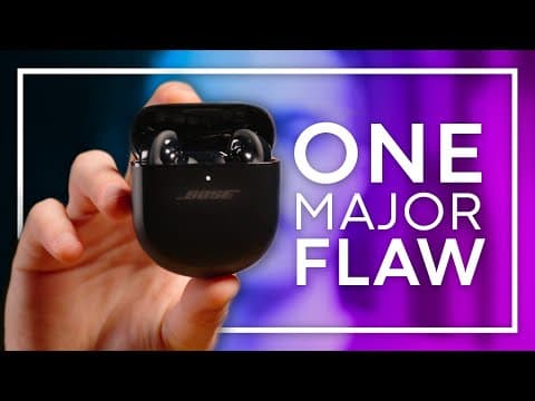 Bose QuietComfort Ultra Earbuds Review: ALMOST Perfect! thumbnail