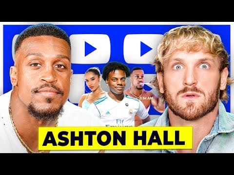 Ashton Hall on IShowSpeed Embarrassing Him, Viral 4am Morning Routine, Reveals If He’s Natty or NOT thumbnail