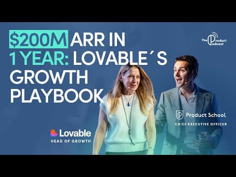 Lovable Head of Growth on The New AI-Native Growth Playbook thumbnail