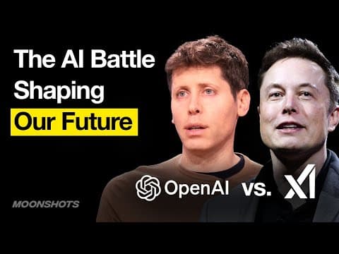 Elon vs. OpenAI: The Battle Over For-Profit AI w/ Salim Ismail | EP #138 thumbnail