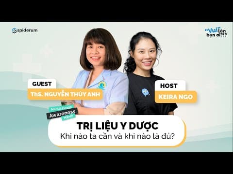Khi nào cần trị liệu y dược và khi nào là đủ? thumbnail