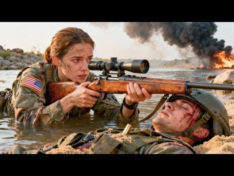 "Give Me The Rifle!" She Was Just Carrying Ammo — Until a SEAL Fell, and She Took Over as Sniper thumbnail
