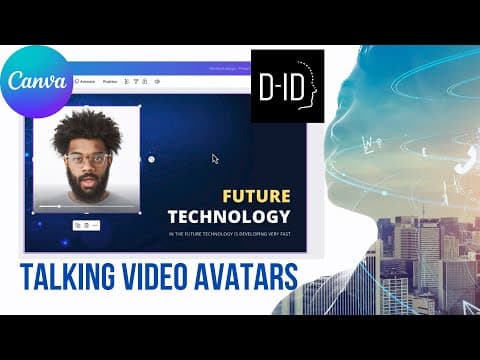 How to Create Video Avatars in Canva with D-ID? thumbnail