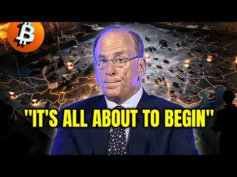 BlackRock CEO Larry Fink: "U.S. Is Planning a $37 Trillion Crypto Reset" thumbnail