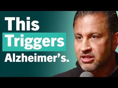 #1 Longevity Expert: Fastest Way To Get Alzheimer's & A Decreased Lifespan (You're Probably Doing!) thumbnail