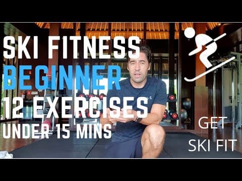 Get Ski Fit | Under 15 Mins Beginner Workout | No Equipment Needed thumbnail
