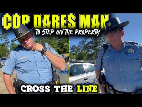 Cop Gets Owned By Other Cop |  Sir You Are Free To Go! | This Man Wasn't Playing Games! thumbnail
