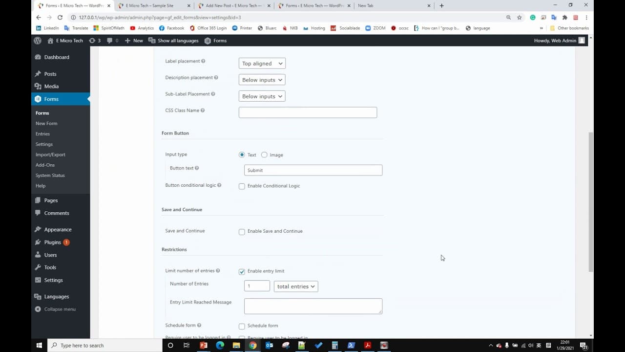 YouTube video player