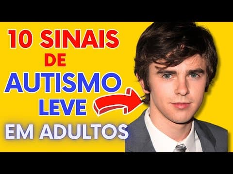 10 SINAIS de AUTISMO LEVE EM HOMENS E MULHERES ADULTOS | Faça o TESTE de 1 MINUTO (ASPERGER) thumbnail