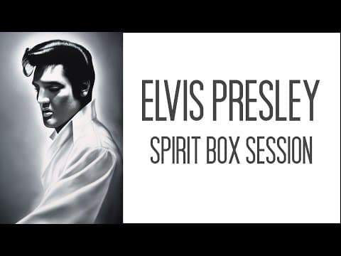Elvis Presley Spirit SPEAKS in 2022, His Own Voice talks of Priscilla and Movie thumbnail