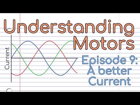 Why is sinusoidal current best in a DC motor?? (Episode 9) thumbnail