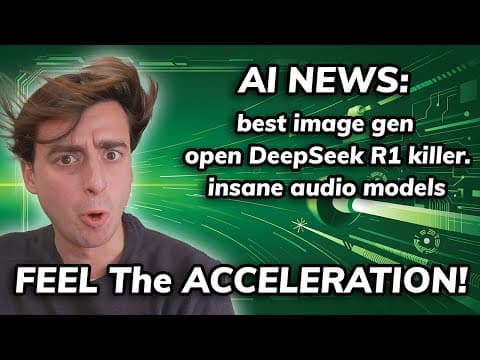 FEEL the Acceleration! Image Gen, Consistent AI Video, Open Source LLMs & WAY MORE! thumbnail