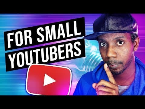HOW TO GET NOTICED ON YOUTUBE AS A SMALL YOUTUBER 🙃  (Finally Get Attention on YouTube) thumbnail