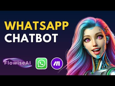 How to Build a WhatsApp AI Chatbot in Minutes Using Flowise thumbnail