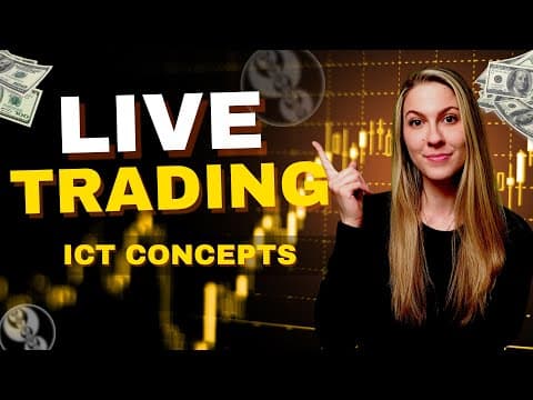 DAY TRADING USING ICT CONCEPTS | 1/15/2026 thumbnail