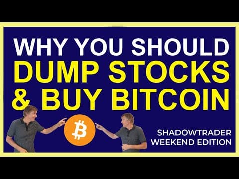 Why You Should Dump Stocks and Buy Bitcoin | ShadowTrader Weekend Edition 07.11.25 thumbnail