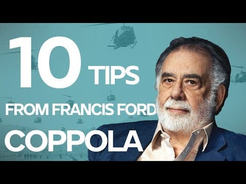 10 Screenwriting Tips from Francis Ford Coppola - How he wrote The Godfather and Apocalypse Now thumbnail
