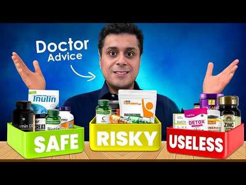 Doctor ranks EVERY Health Supplement in India (Multivitamin to Creatine) #wheyprotein thumbnail