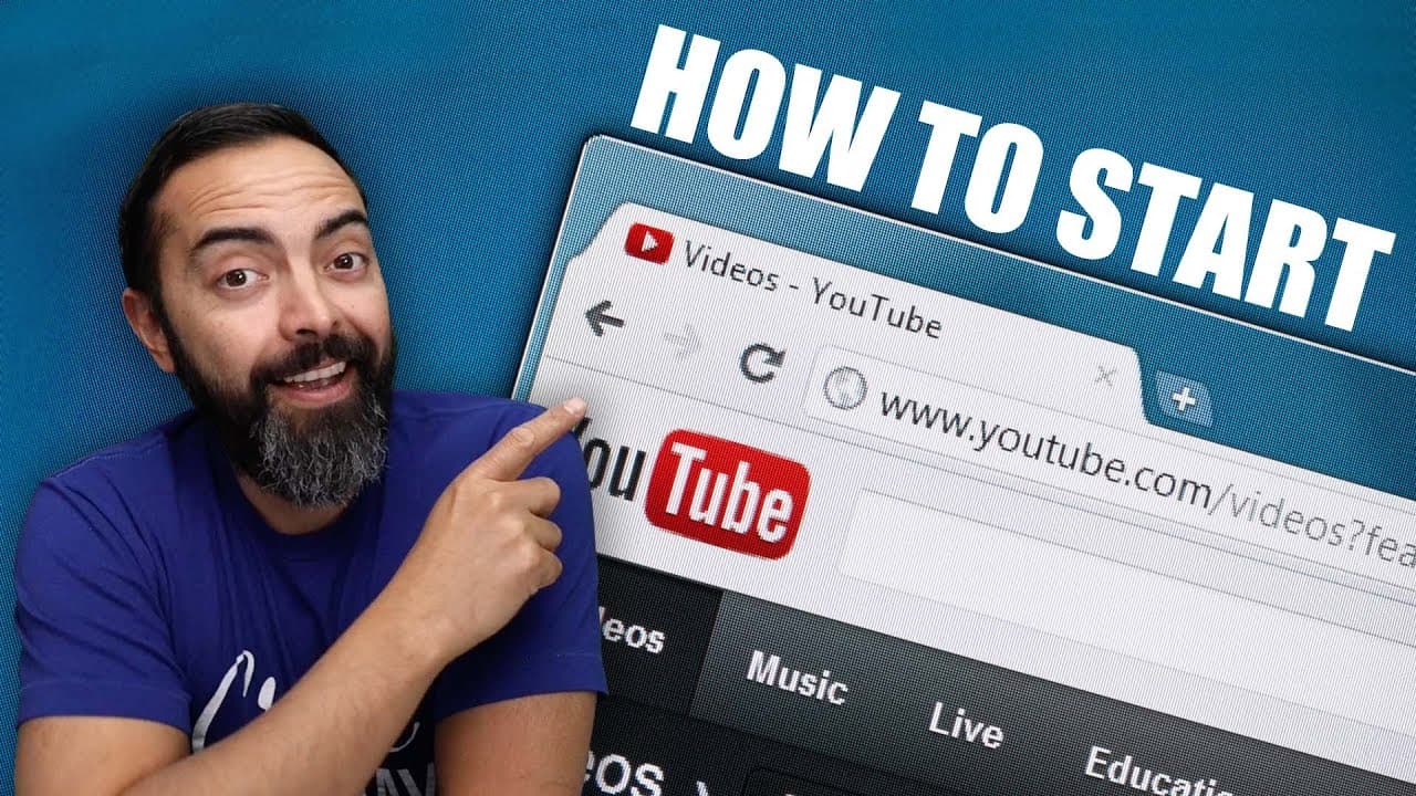 YouTube video player
