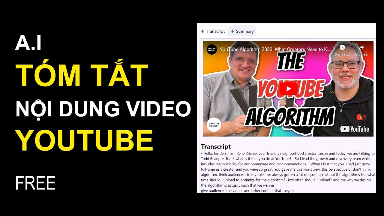 YouTube video player