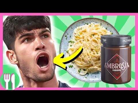 What CARLOS ALCARAZ Eats In A Day - Nutritionist Reveals thumbnail