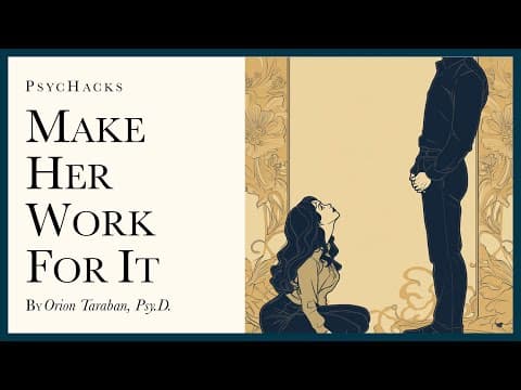 Make her work for it: don't just hand it over thumbnail