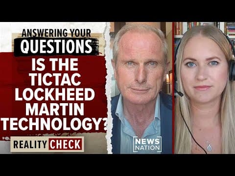 Ross Coulthart Q&A: Is TicTac Lockheed Martin tech? Bondi lying about Epstein case? | Reality Check thumbnail