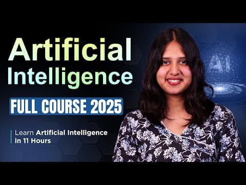 Artificial Intelligence Full Course (2025) | AI Course For Beginners FREE | Intellipaat thumbnail