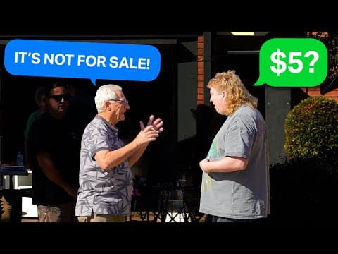 Garage sale at a strangers house but selling their items! thumbnail