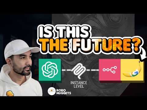 Agentic AI is here - Let ChatGPT use N8N and Nanobanana for you (Instance-Level MCP full guide 🥚) thumbnail