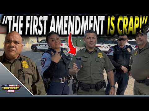 U.S Border Patrol Reveal Their DISDAIN For The First Amndment! thumbnail