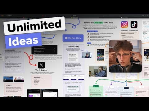 How to find PROFITABLE Saas ideas thumbnail