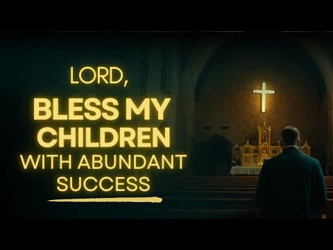 Powerful Prayer for Your Children to Achieve Their Dreams and Be Successful thumbnail