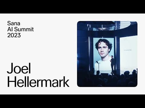 Joel Hellermark (CEO Sana) | On AI and the future of knowledge | Sana AI Summit 2023 thumbnail