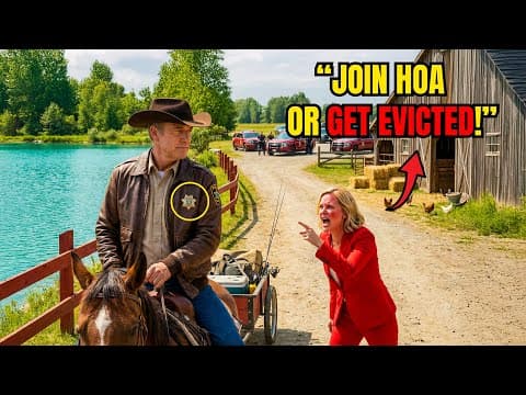 HOA Karen Called Cops When I Refused Her Lake HOA — Went Pale the Second My Federal Badge Flashed thumbnail