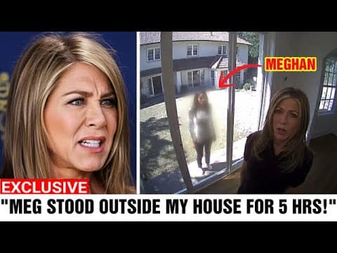 “She’s A Creep!” Jennifer Aniston Claims Meghan Stalked Her Mansion For 6 Years—Urges Police Action thumbnail