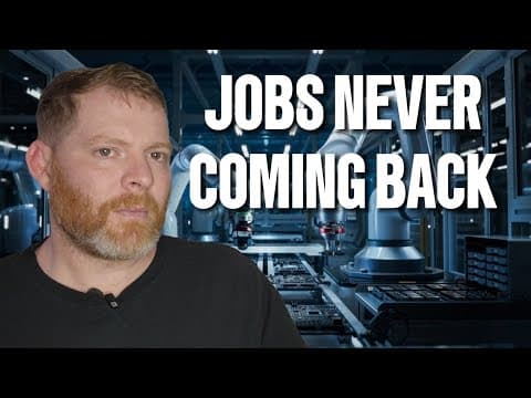 AI Invasion: Jobs Are NEVER Coming Back To America thumbnail