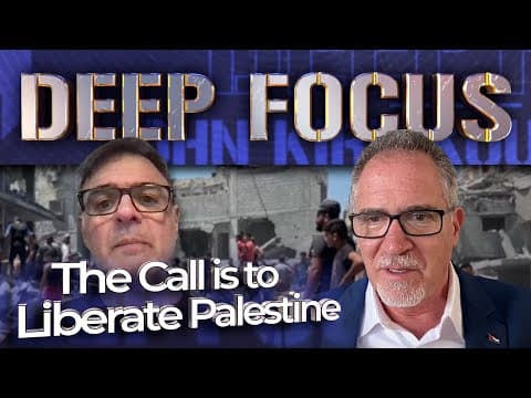 The Call is to Liberate Palestine … with Miko Peled | DEEP FOCUS with John Kiriakou thumbnail
