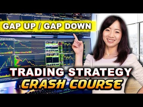Gap Up Day Trading Strategy Crash Course thumbnail