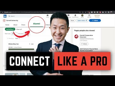 How to Connect with Professionals on LinkedIn Effectively thumbnail