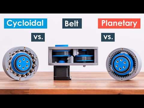 Cycloidal vs Belt vs Planetary - The Best 3D Printed Drive for Your Next Robotic Project? thumbnail