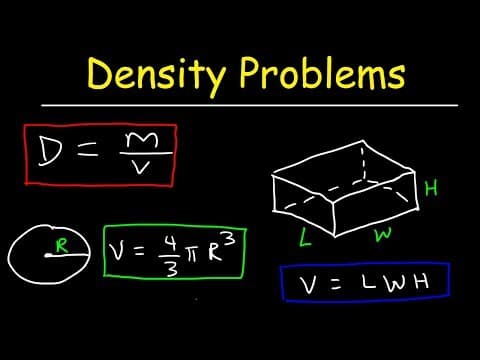 Density Practice Problems thumbnail